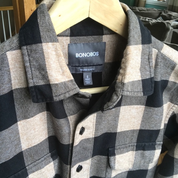 Bonobos Other - NWOT New Bonobos Plaid Flannel Tailored Fit Shirt